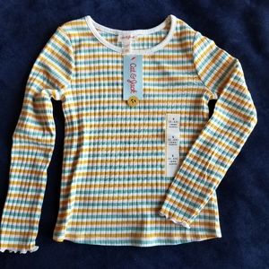 Cat & Jack Little Girl's Long Sleeve Top